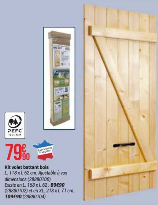 kit volt battan bois