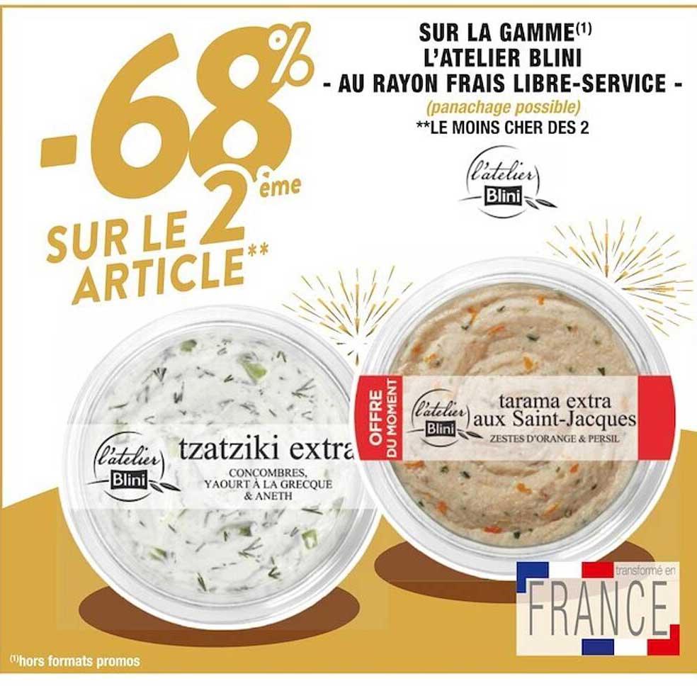 la gamme l'atelier blini