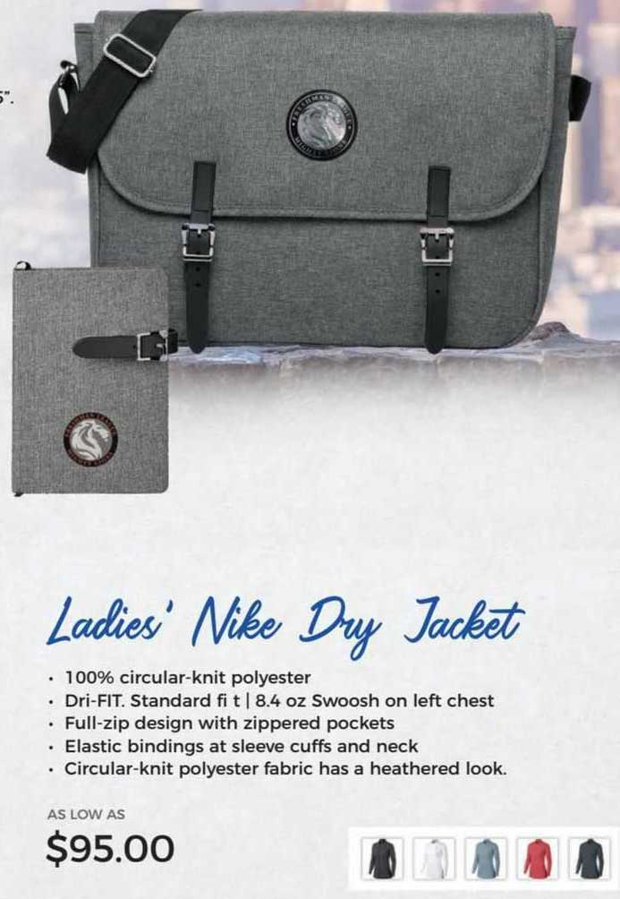 ladies' nike dry jacket