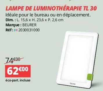 lampe de luminothérapie tl 30