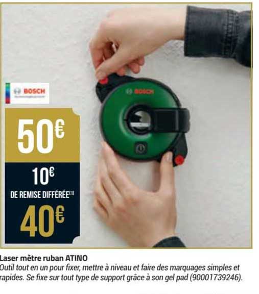 laser mètre ruban atino