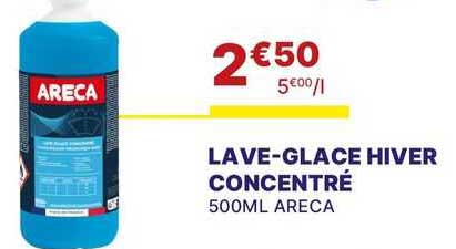 lave-glace hiver concentré