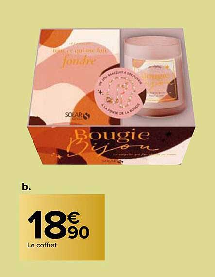 le coffret bougie bijou