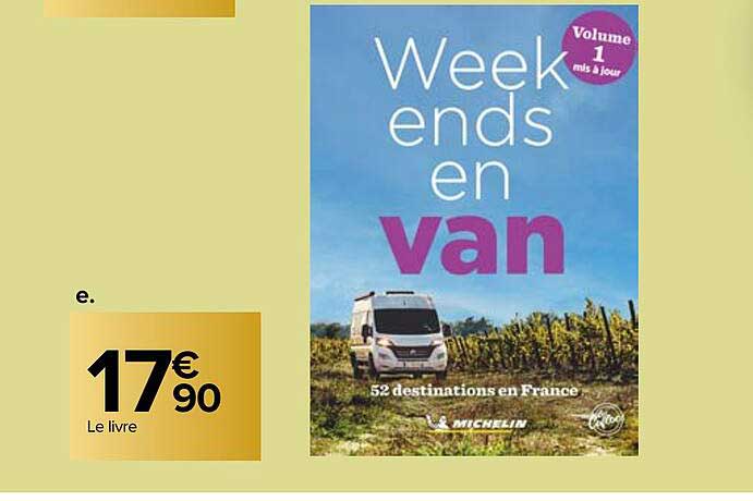le livre week ends en van