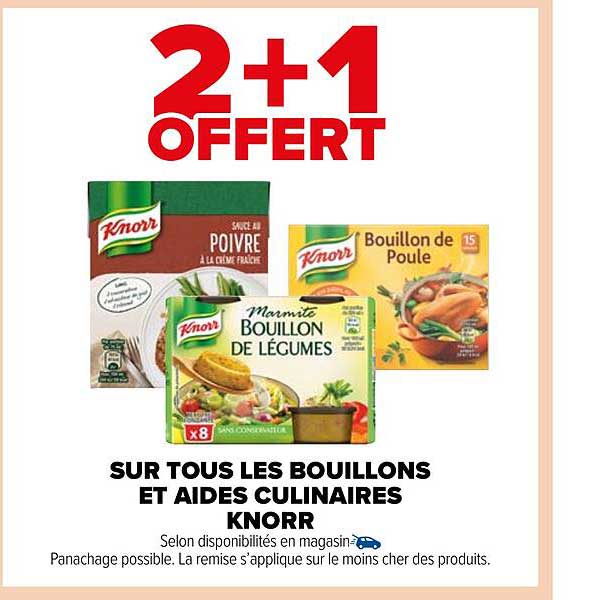 Les Bouillons Et Aides Culinaires Knorr
