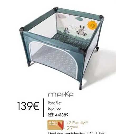 Maika Parc Filet Lapinou