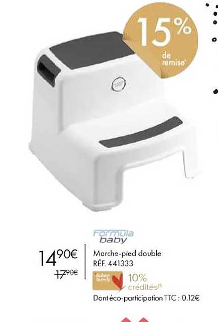 marche-pied doubel formula baby