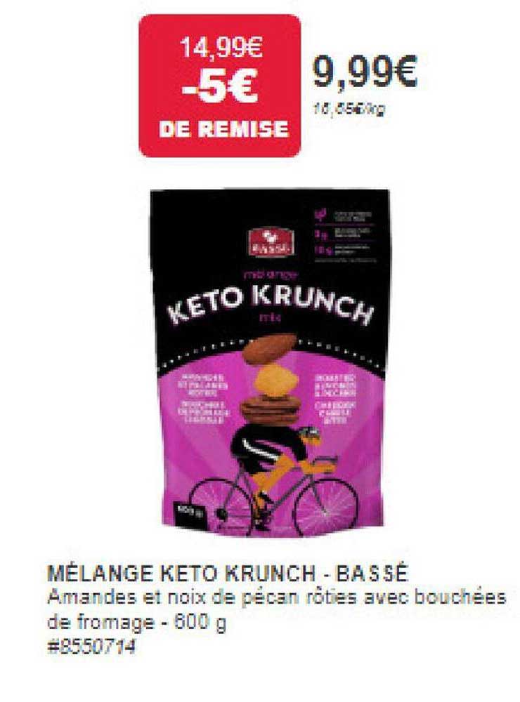 mélange keto krunch - bassé