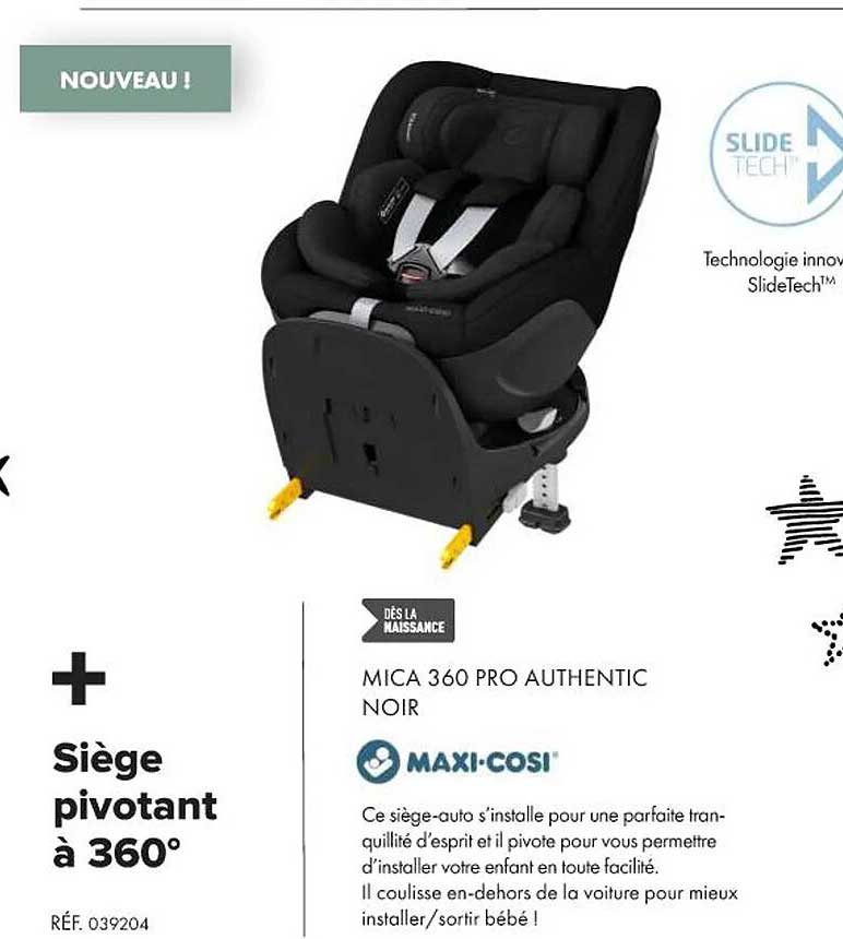mica 360 pro authentic noir maxi-cosi