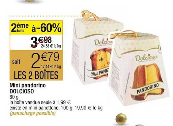 mini pandorino dolcioso