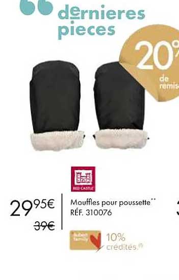 mouffles pour poussettes