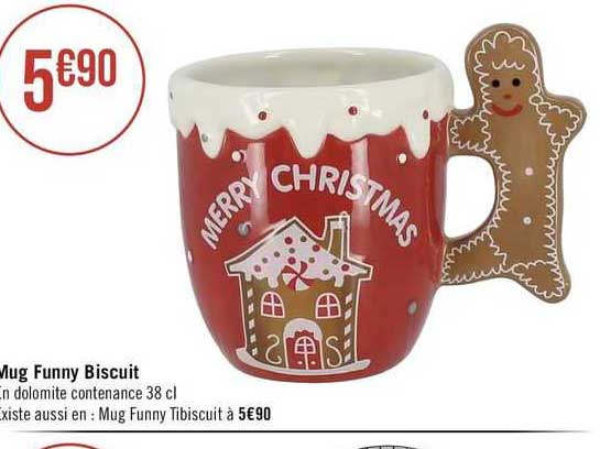 mug funny biscuit