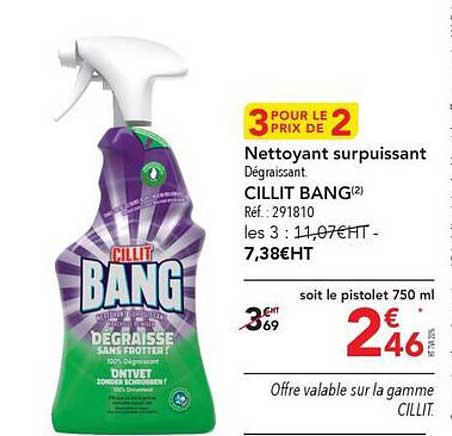Nettoyant Surpuissant Cillit Bang