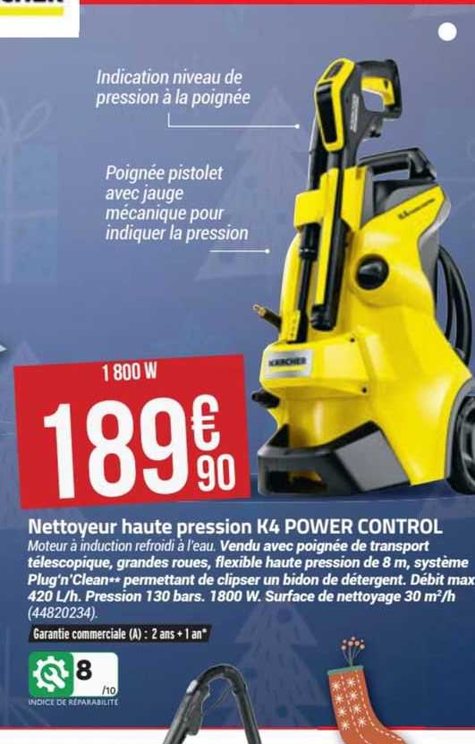 nettoyeur haute pression k4 power control