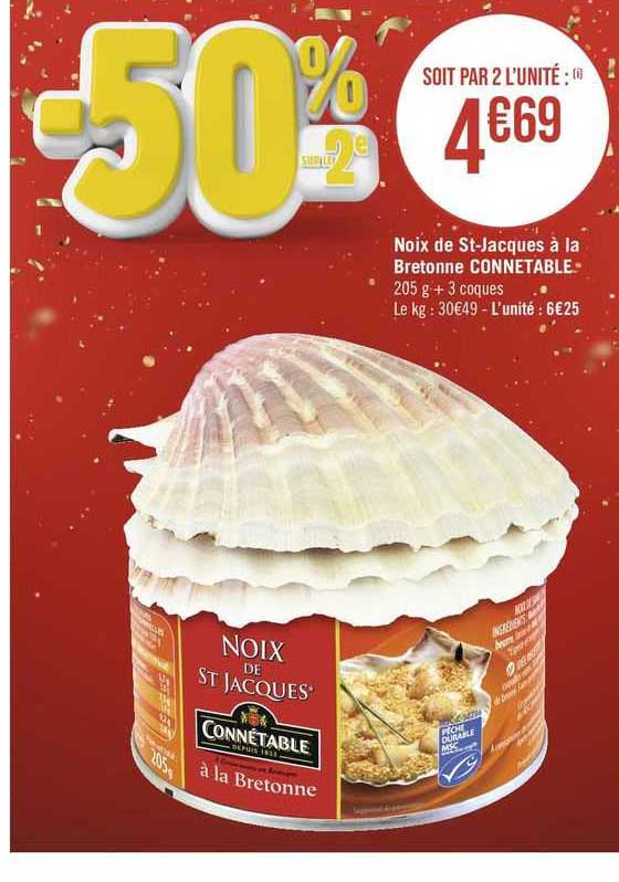 noix de st-jacques à la bretonne connétable