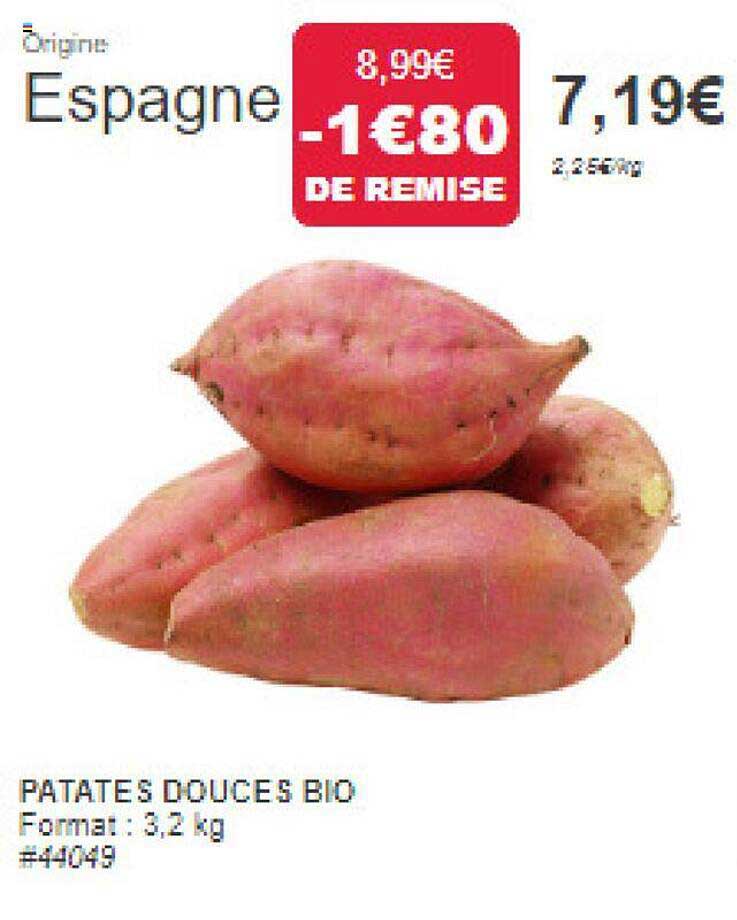 patates douces bio