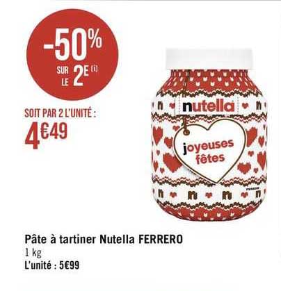 Pâte à Tartiner Nutella Ferrero