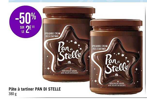 pâte à tartiner pan di stelle