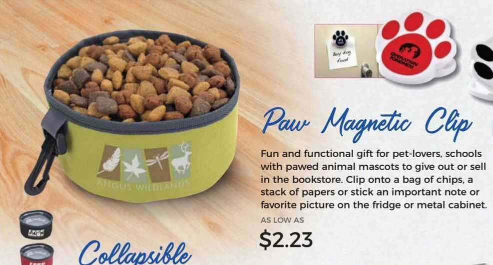 paw magnetic clip