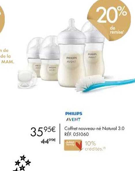philips avent coffret nouveau-né natural 3.0