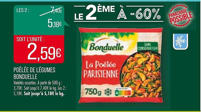 Poêlée De Légumes Bonduelle