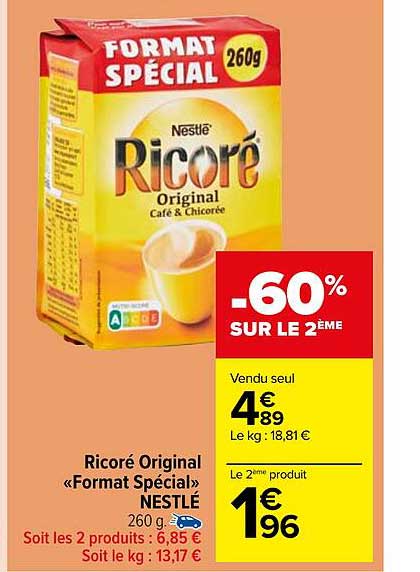 Ricoré Original «format Spécial» Nestlé