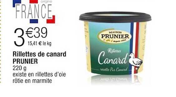 Rillettes De Canard Prunier