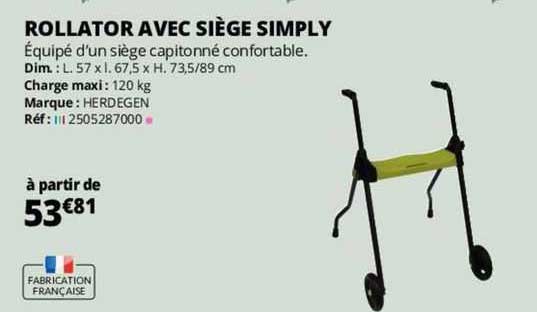 rollar avec siège simply