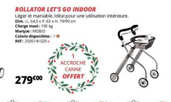 rollator let's indoor