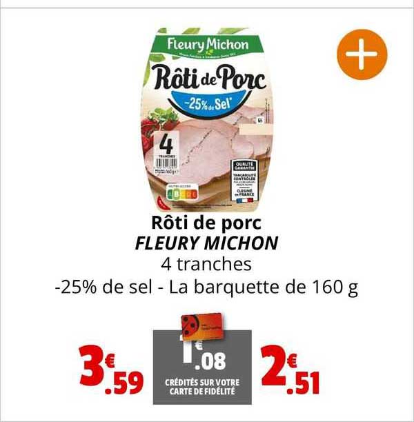rôti de porc fleury michon