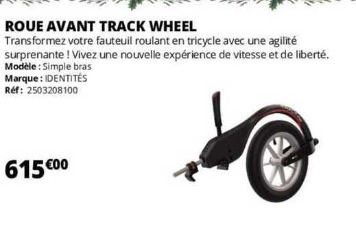 roue avant track wheel