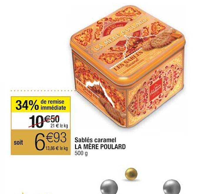 sablés caramel la mère poulard