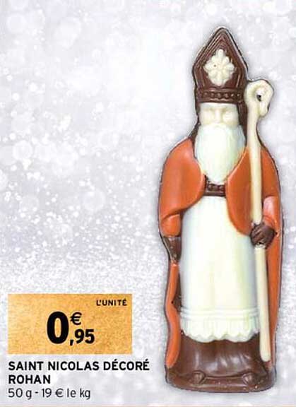 saint nicolas décoré rohan