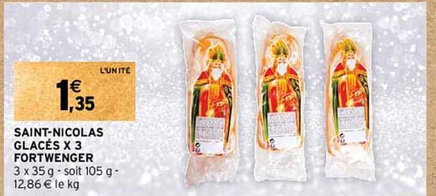 Saint-nicolas Glacés X3 Fortwenger