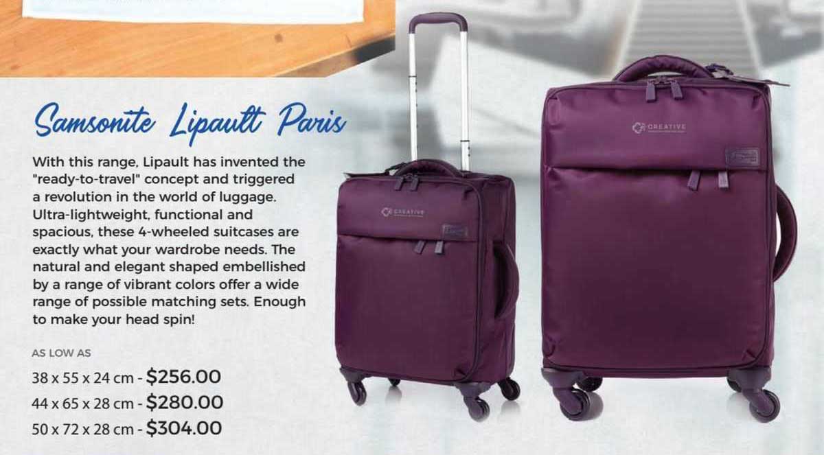 samsonite lipault paris