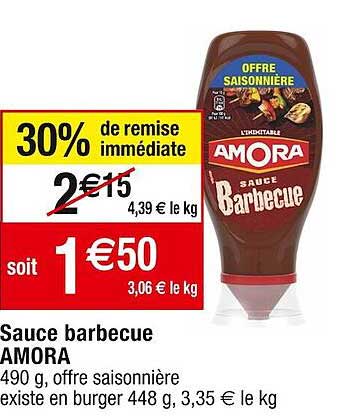 Sauce Barbecue Amora