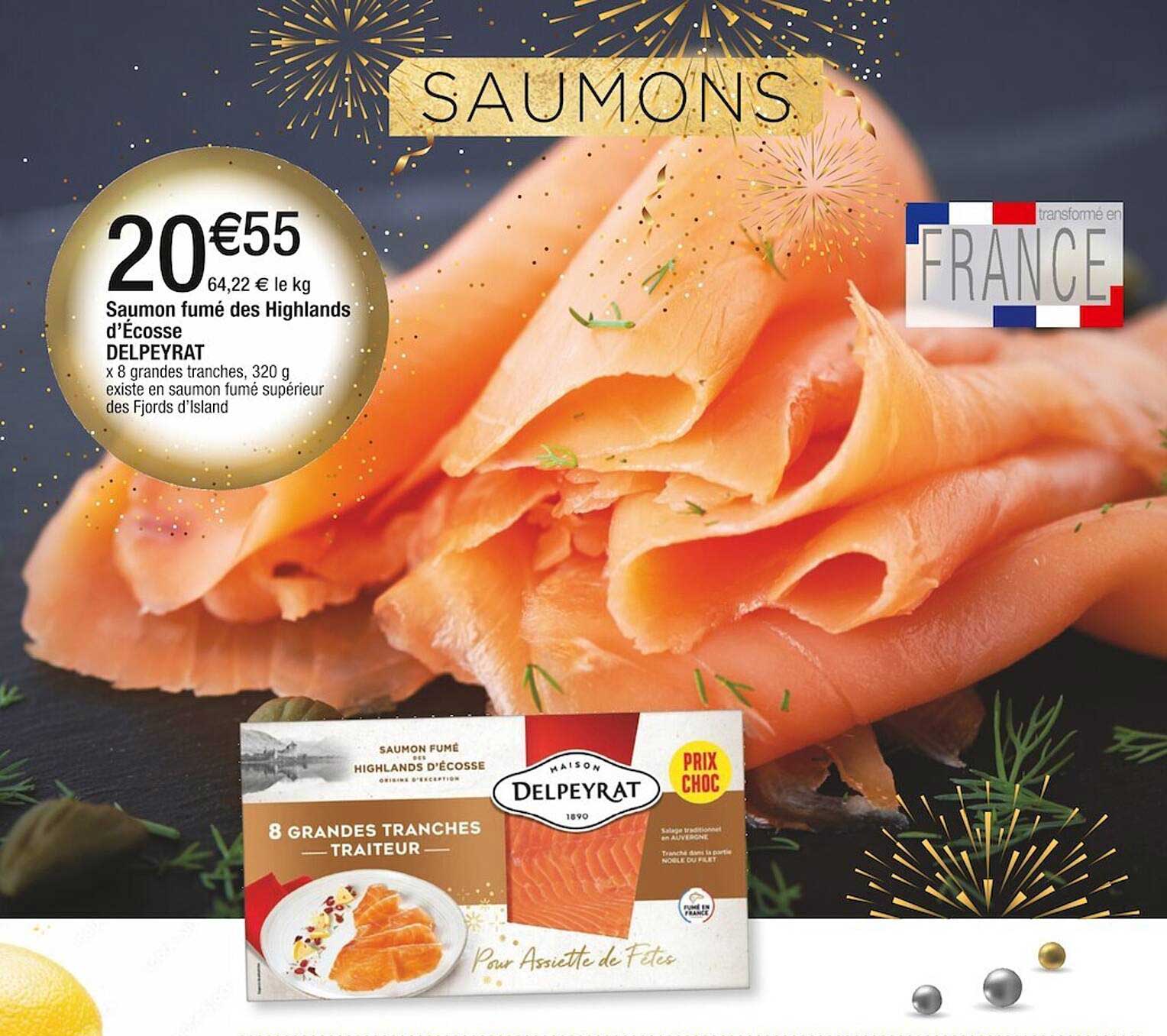 Saumon Fumé Des Highlands D'écosse Delpeyrat
