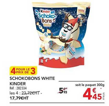 Schokobons White Kinder