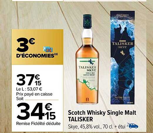 scotch whisky single malt talisker