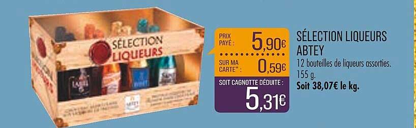 sélection liqueurs abtey