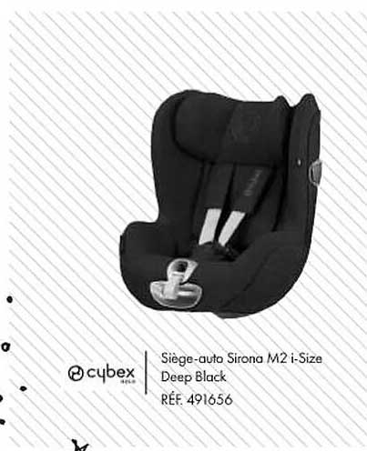 siège-auto sirona m2 i-size deep black cybex