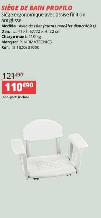 Sigèe De Bain Profilo