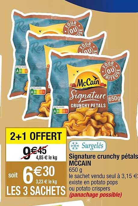 signature crunchy pétals mc cain