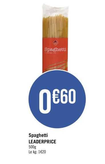 spaghetti leader price