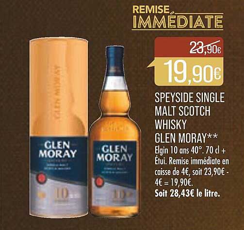 speyside single malt scotch whisky glen moray