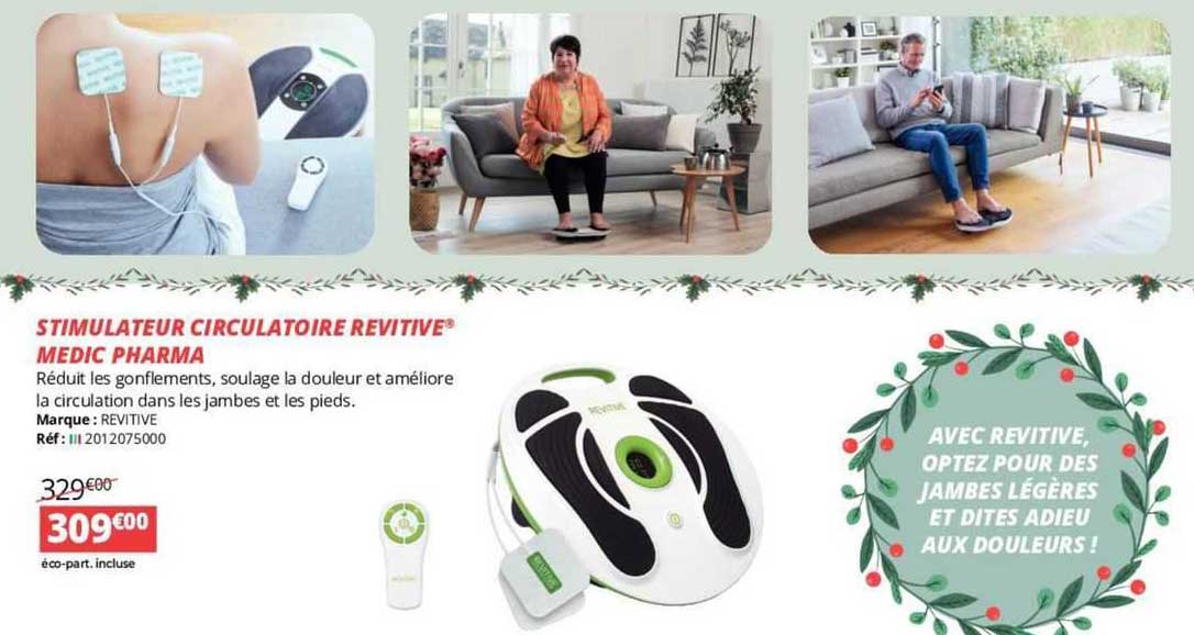 stimulateur circulatoire revitive medic pharma