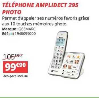 téléphone amplidect 295 photo