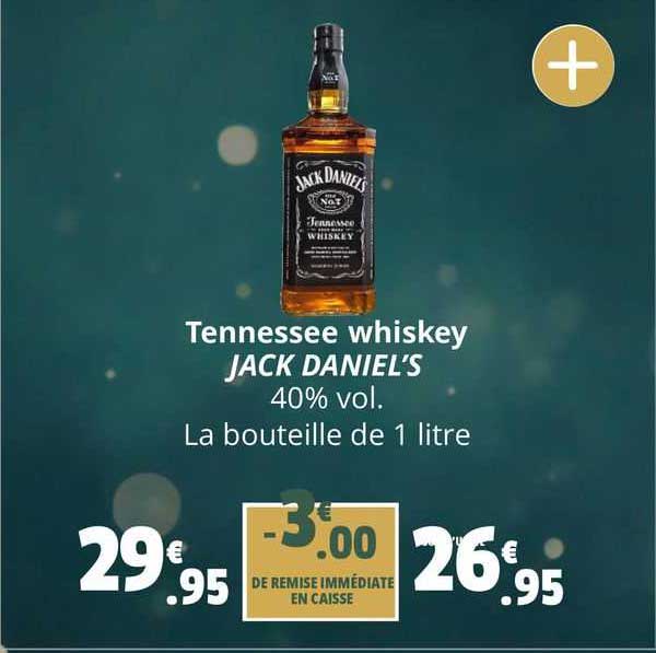 tennesse whiskey jack daniel's