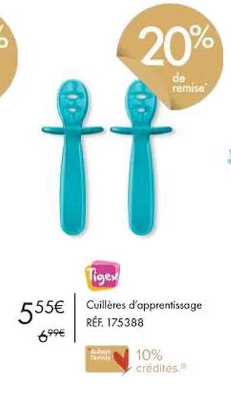 tigex cuillères d'apprentissage