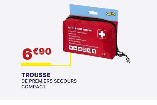 trousse de premiers secours compact